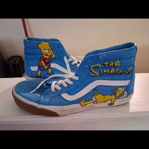 Custom painted simpsons size 11